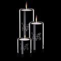 Black Tissot Candle Holder Set of 3